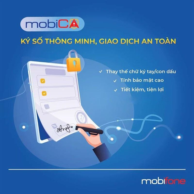 Chữ ký số Mobifone Mobi CA là gì