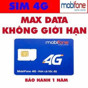 Sim 4G MobiFone 1 năm trọn gói , giá rẻ , data khủng 2025