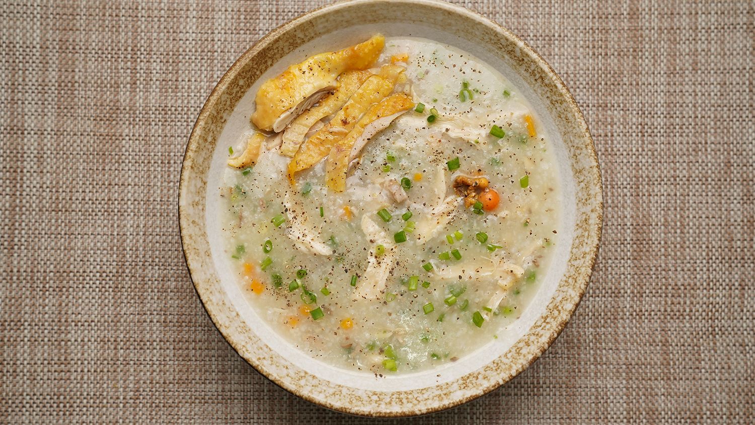 cách nấu cháo gà