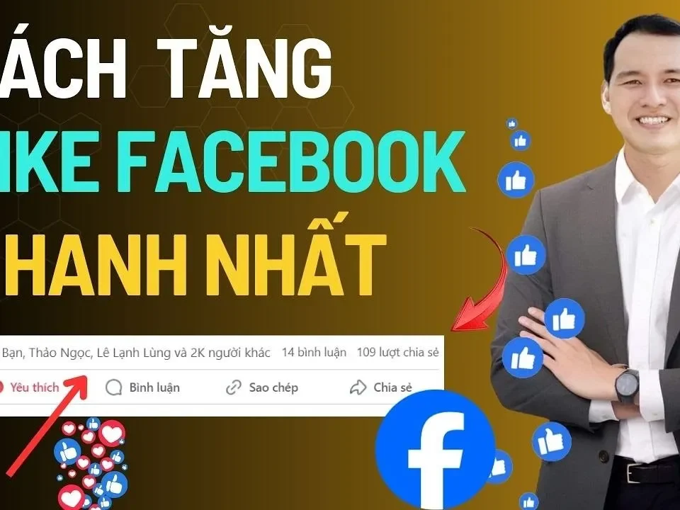cách tăng like facebook