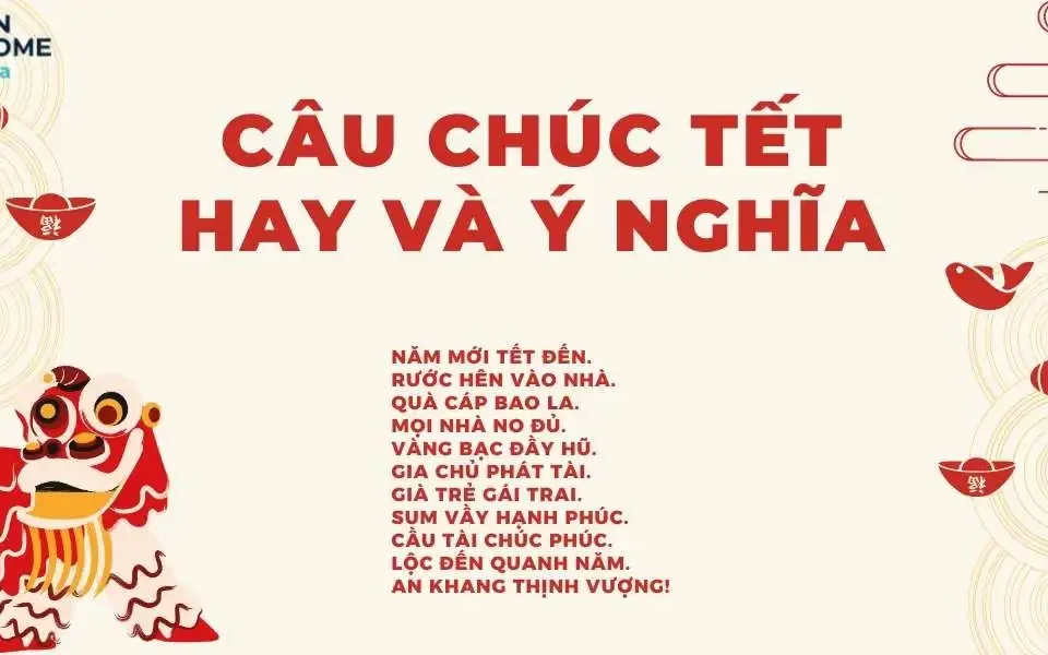 lời chúc tết