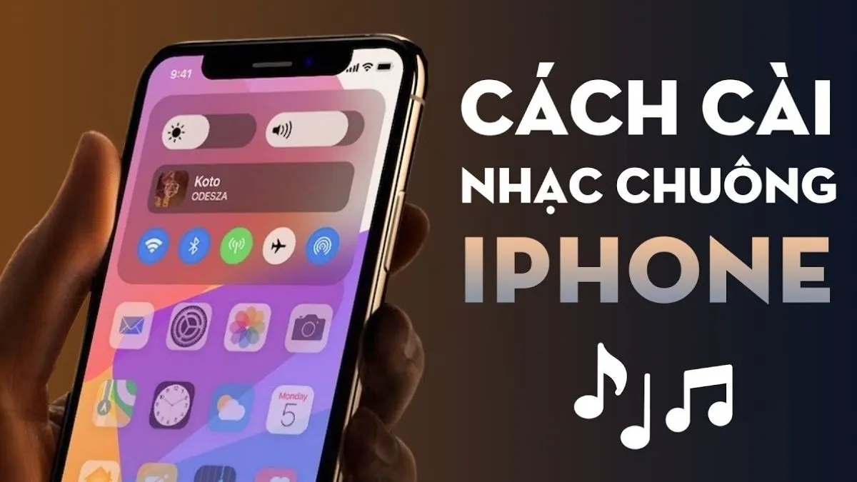 cách cài nhạc chuông cho iphone
